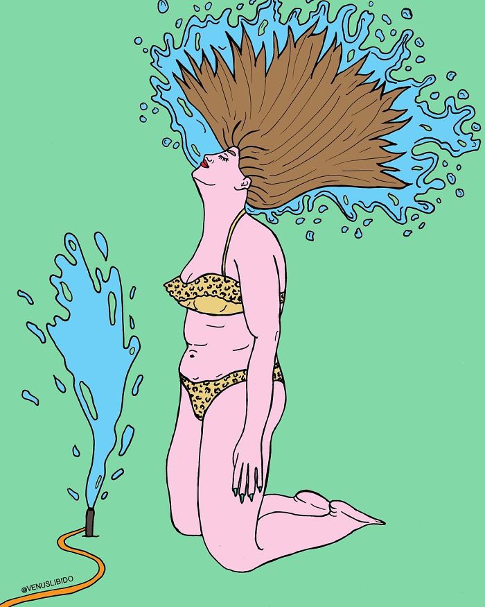 Artist Reflects A Personal Irritation And Bitterness In Her Drawings (NSFW)