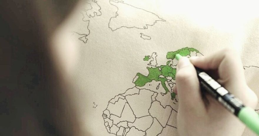 Track Your Travels In A More Creative Way Track Your Travels In A More Creative Way