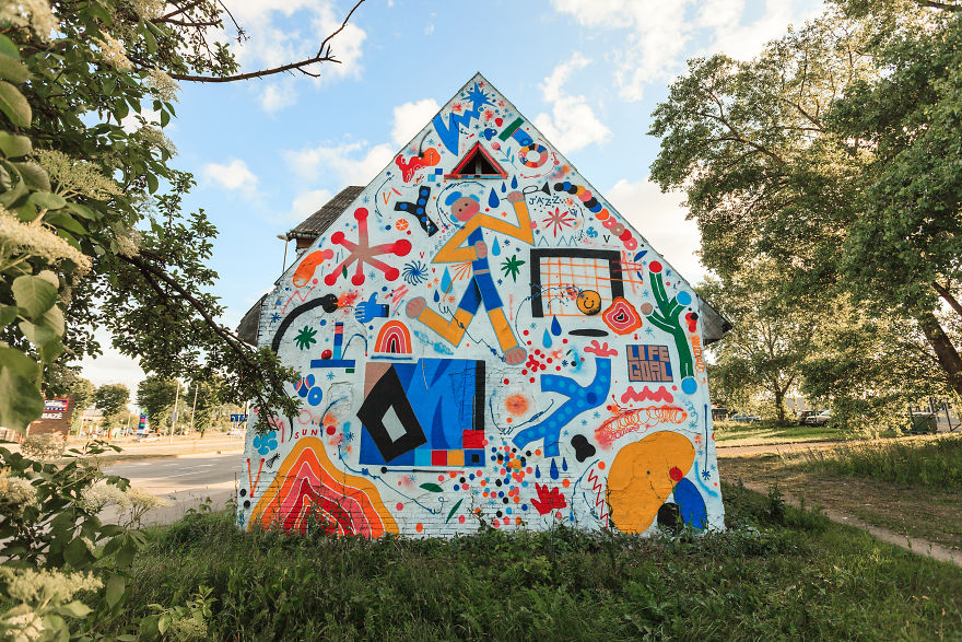 Stars Over Scars: Project For A Street Art Festival Stars Over Scars: Project For A Street Art Festival