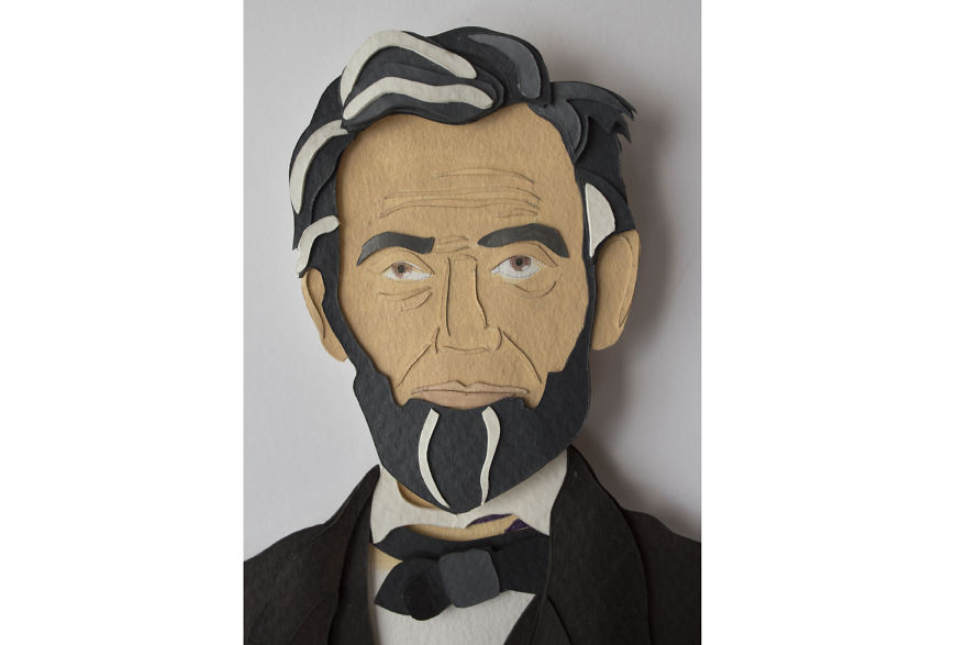 We Created Paper Cut Portrait Of Some Famous Personalities From History And Cinema
