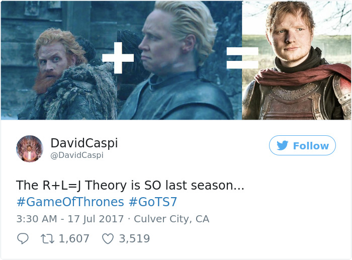 66 Of The Most Hilarious Reactions To Ed Sheeran’s Cameo In Game Of Thrones 66 Of The Most Hilarious Reactions To Ed Sheeran’s Cameo In Game Of Thrones