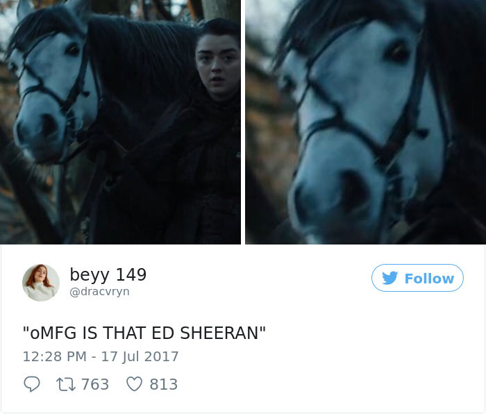 66 Of The Most Hilarious Reactions To Ed Sheeran’s Cameo In Game Of Thrones 66 Of The Most Hilarious Reactions To Ed Sheeran’s Cameo In Game Of Thrones