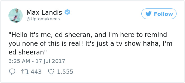 66 Of The Most Hilarious Reactions To Ed Sheeran’s Cameo In Game Of Thrones 66 Of The Most Hilarious Reactions To Ed Sheeran’s Cameo In Game Of Thrones