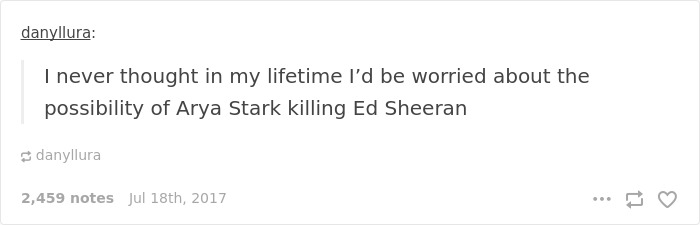 66 Of The Most Hilarious Reactions To Ed Sheeran’s Cameo In Game Of Thrones 66 Of The Most Hilarious Reactions To Ed Sheeran’s Cameo In Game Of Thrones