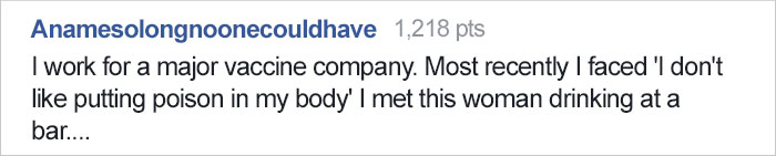 Anti-Vaxxer Tries To Shut Down People Who Are Pro-Vaccine, Gets A Perfect Comeback Anti-Vaxxer Tries To Shut Down People Who Are Pro-Vaccine, Gets A Perfect Comeback