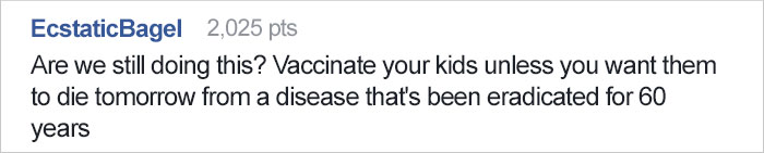 Anti-Vaxxer Tries To Shut Down People Who Are Pro-Vaccine, Gets A Perfect Comeback Anti-Vaxxer Tries To Shut Down People Who Are Pro-Vaccine, Gets A Perfect Comeback