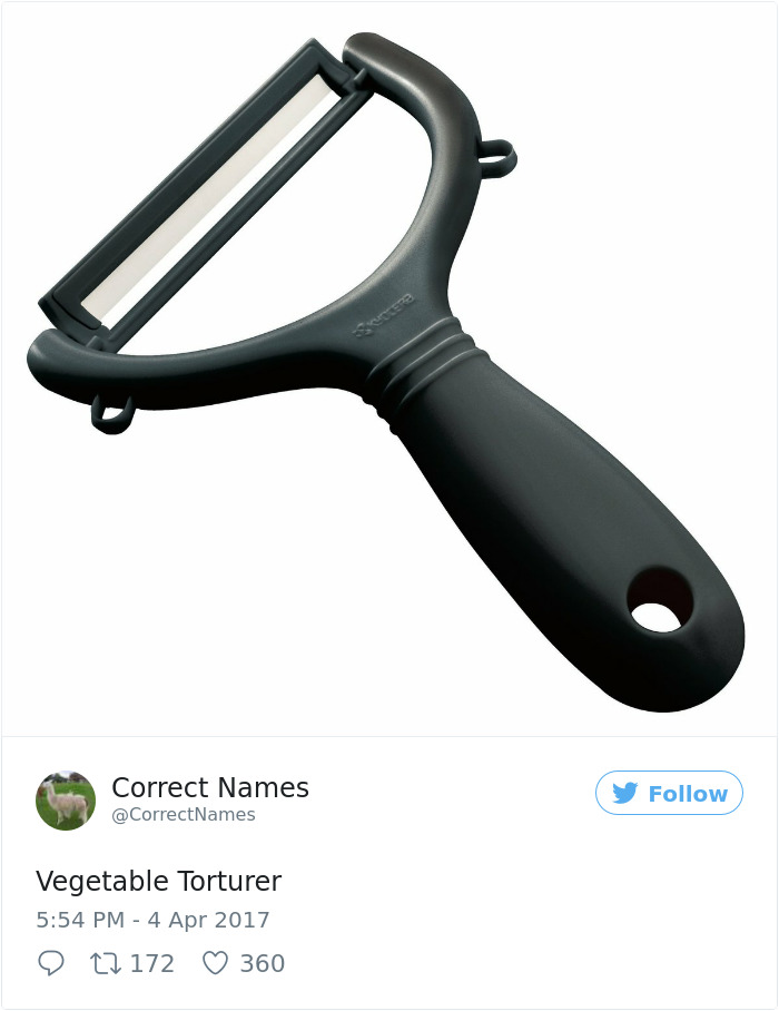 This Twitter Account Is Renaming Everyday Objects And They’re More Accurate Than The Real Ones This Twitter Account Is Renaming Everyday Objects And They’re More Accurate Than The Real Ones