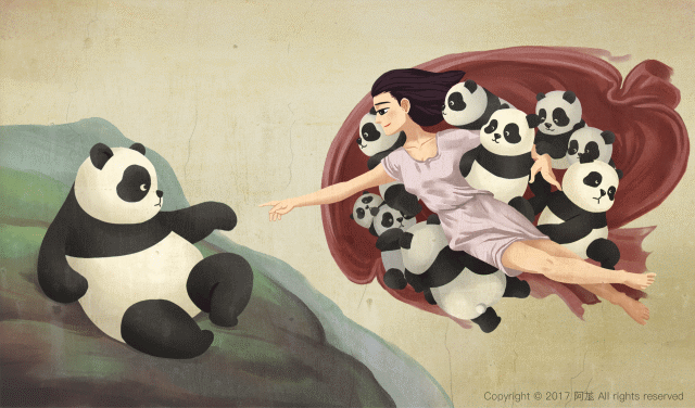21 Famous Paintings That Look Better With Pandas 21 Famous Paintings That Look Better With Pandas