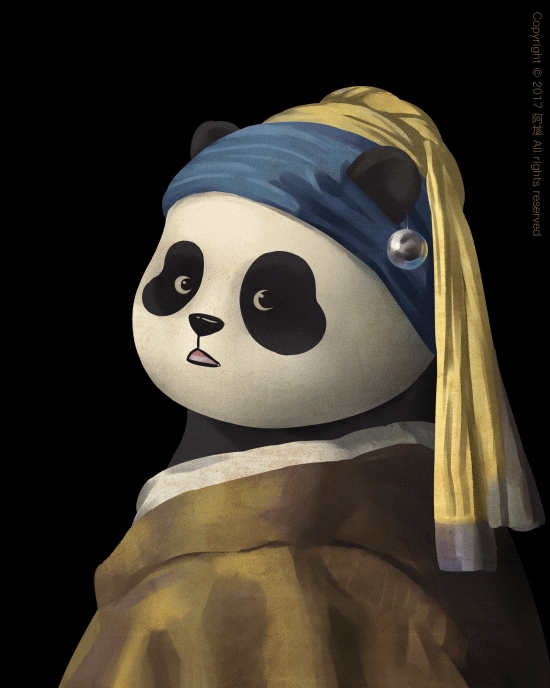 21 Famous Paintings That Look Better With Pandas
