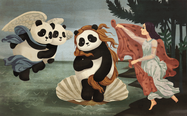 21 Famous Paintings That Look Better With Pandas 21 Famous Paintings That Look Better With Pandas