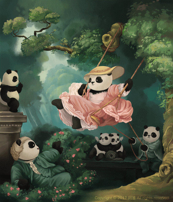 21 Famous Paintings That Look Better With Pandas