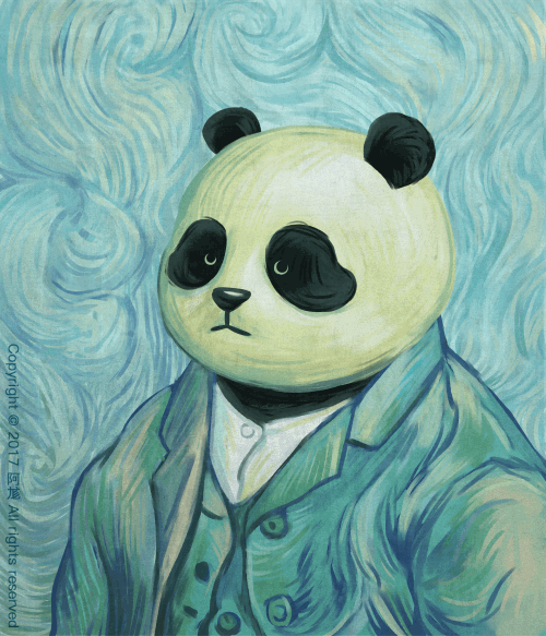 21 Famous Paintings That Look Better With Pandas