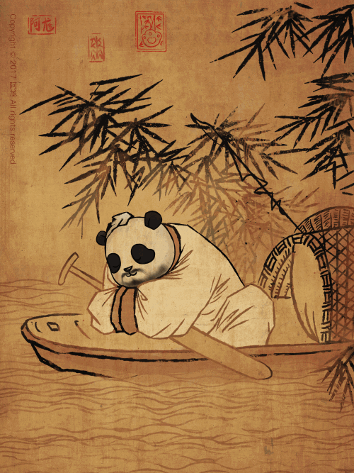 21 Famous Paintings That Look Better With Pandas