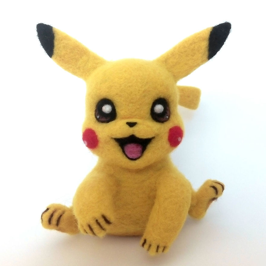 I Make Needle Felted Sculptures From Sheep Wool I Make Needle Felted Sculptures From Sheep Wool