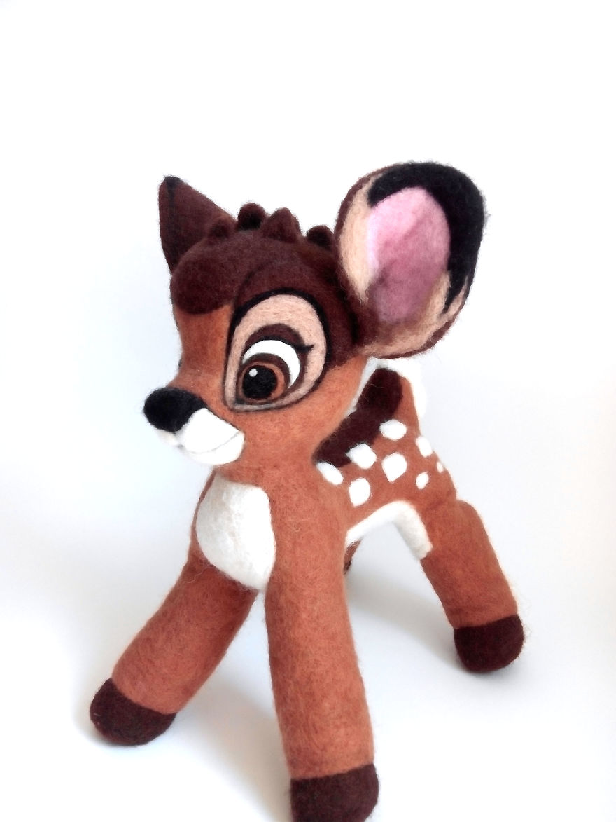 I Make Needle Felted Sculptures From Sheep Wool I Make Needle Felted Sculptures From Sheep Wool