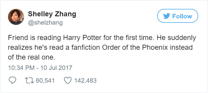 Guy Discovers He’s Been Reading NSFW Harry Potter Fan Fiction Instead Of The Real Book, And It’s Too Hilarious Guy Discovers He’s Been Reading NSFW Harry Potter Fan Fiction Instead Of The Real Book, And It’s Too Hilarious