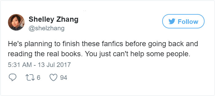 Guy Discovers He’s Been Reading NSFW Harry Potter Fan Fiction Instead Of The Real Book, And It’s Too Hilarious Guy Discovers He’s Been Reading NSFW Harry Potter Fan Fiction Instead Of The Real Book, And It’s Too Hilarious