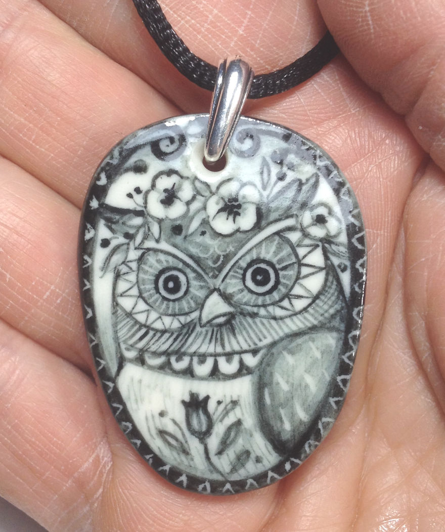 Miniature Works Of Art On Porcelain Miniature Works Of Art On Porcelain