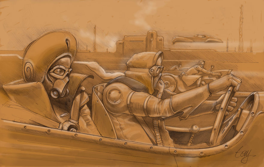 Couple Of My Hand Drawings From My 20 Years Collection. Couple Of My Hand Drawings From My 20 Years Collection.