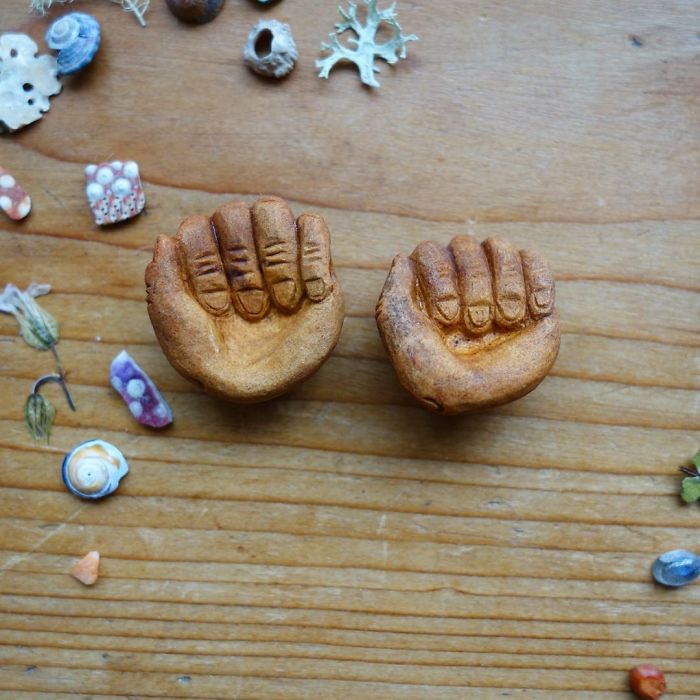 Most People Throw Away Avocado Pits, But This Artist Carves Them Into Magical Forest Creatures