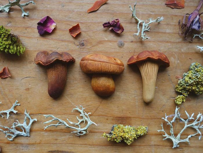 Most People Throw Away Avocado Pits, But This Artist Carves Them Into Magical Forest Creatures