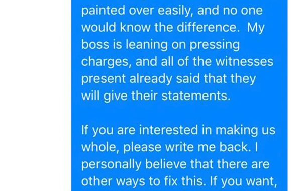 Bar Gets Vandalized, So Bartender Tracks Down Vandals And Makes Them An Offer They Can’t Refuse Bar Gets Vandalized, So Bartender Tracks Down Vandals And Makes Them An Offer They Can’t Refuse