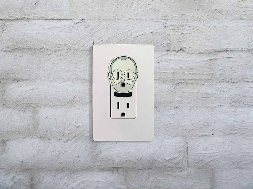 I Made Glow-In-The-Dark Outlet Stickers! I Made Glow-In-The-Dark Outlet Stickers!