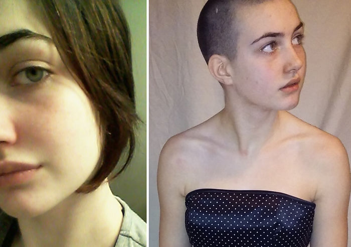 Share Before & After Pics Of Your Extreme Haircut Transformations Share Before & After Pics Of Your Extreme Haircut Transformations