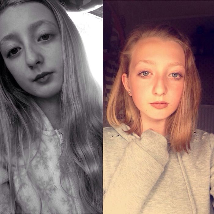 Share Before & After Pics Of Your Extreme Haircut Transformations Share Before & After Pics Of Your Extreme Haircut Transformations