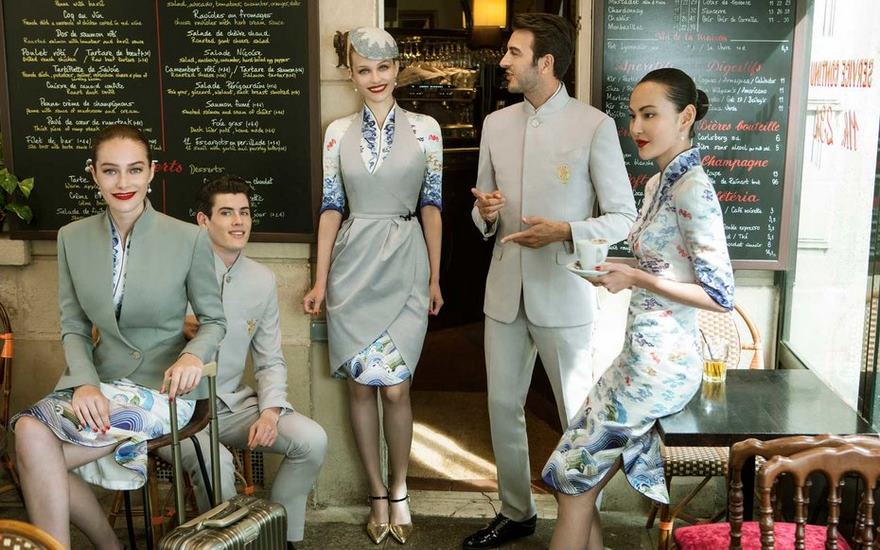 Chinese Airline’s New Haute Couture Uniforms Puts Other Airlines To Shame Chinese Airline’s New Haute Couture Uniforms Puts Other Airlines To Shame