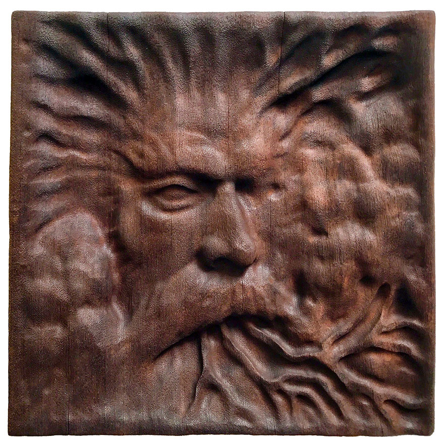 Artist Creates Unique Wood Sculptures Using An Ancient Woodworking Technique That He Saw In Visions Artist Creates Unique Wood Sculptures Using An Ancient Woodworking Technique That He Saw In Visions