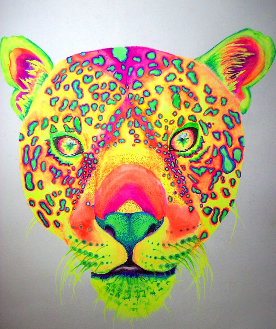I Use Gel Pens To Create Colorful Art I Use Gel Pens To Create Colorful Art