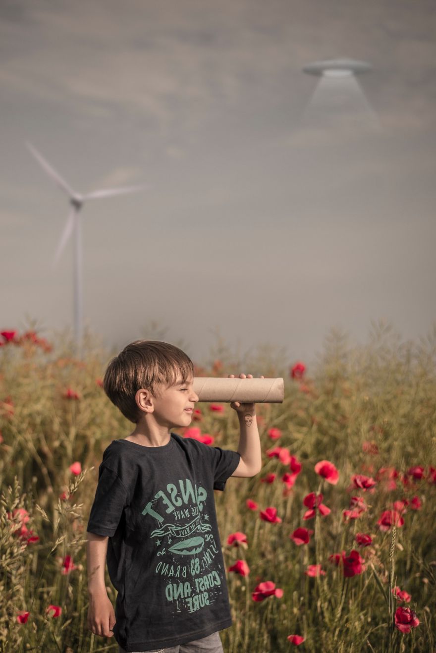 We Surprised The Awesomeness Of Childhood In A Poppy Field We Surprised The Awesomeness Of Childhood In A Poppy Field