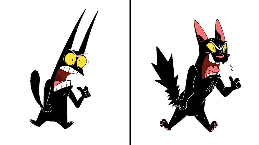 Artist Challenges Herself To Draw Cartoons In Their Official Style, And Then Her Own (34 Pics)