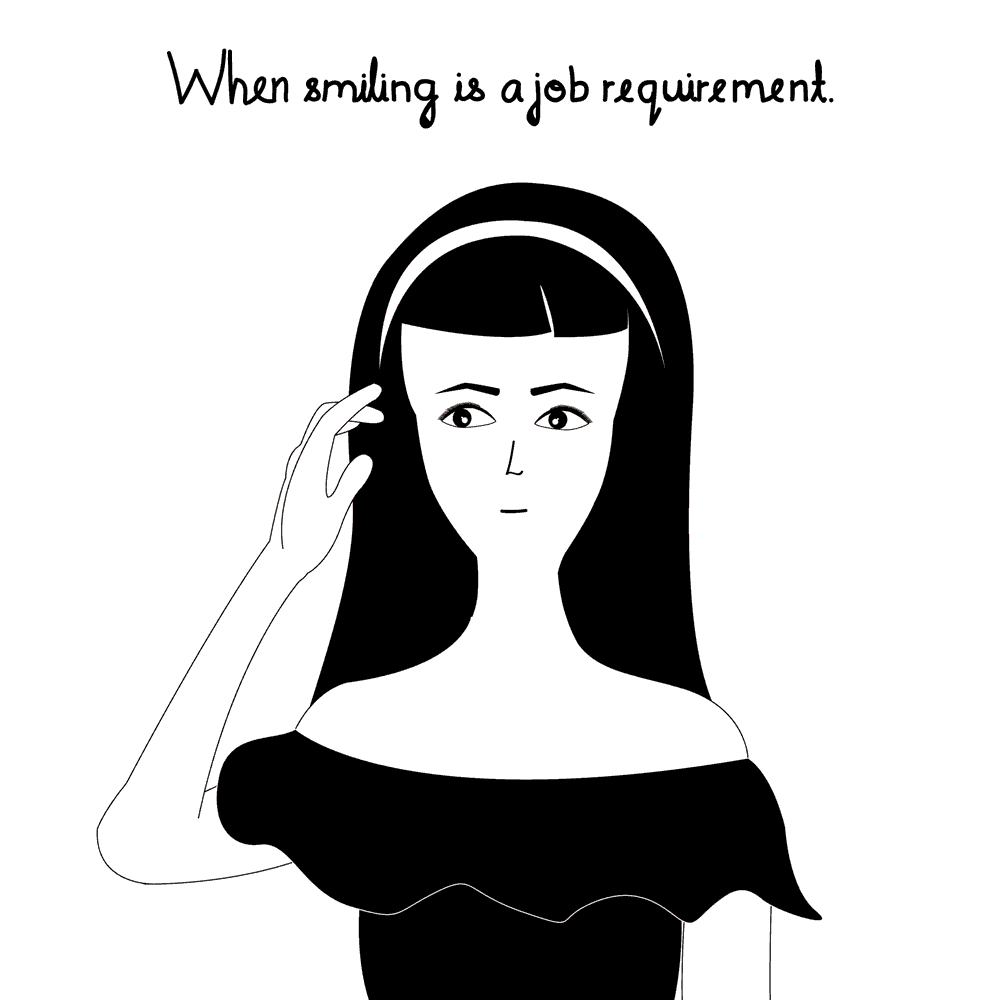 Drawing My Daily And Never Ending Anxieties In Black &#038; White