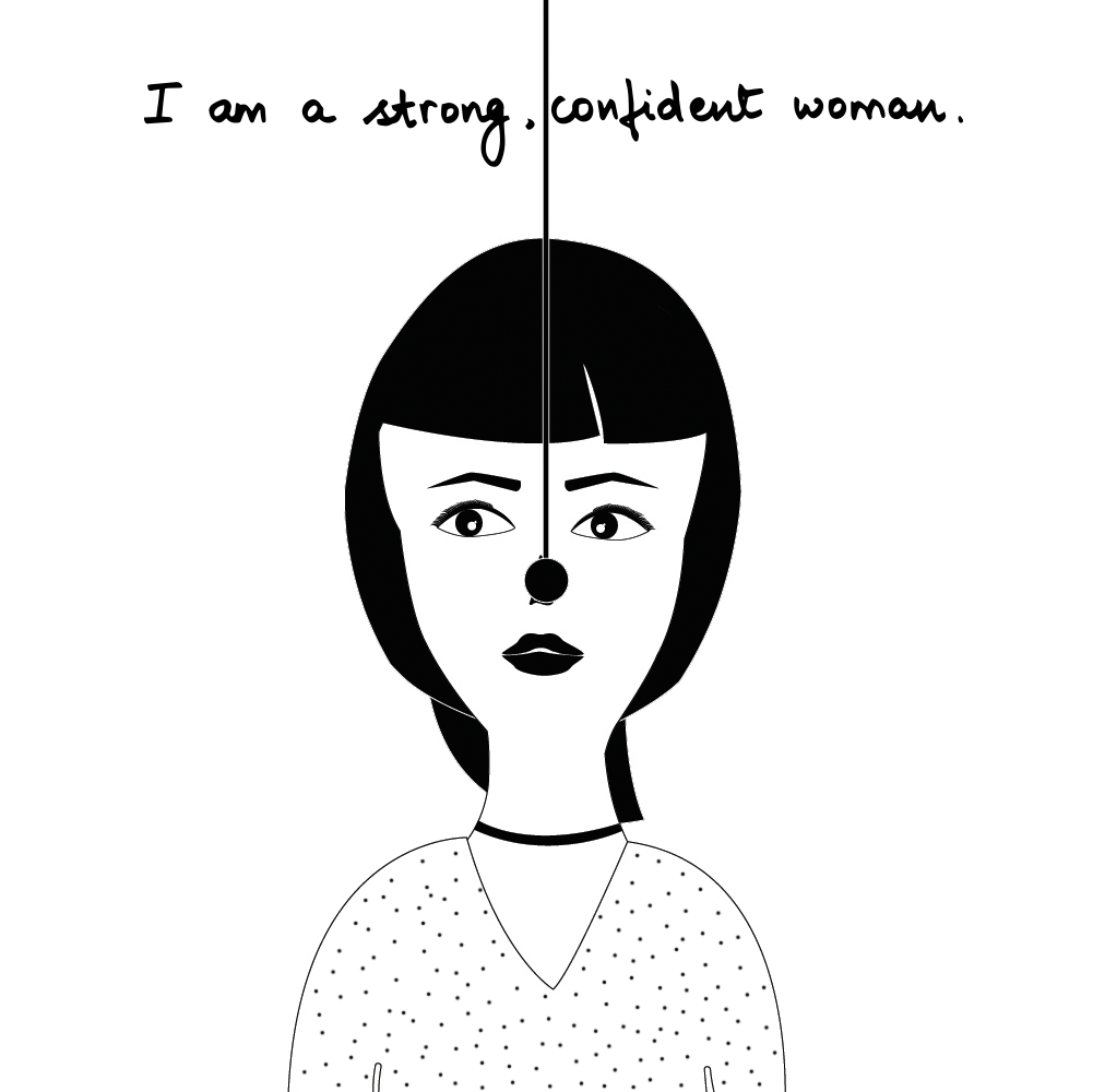 Drawing My Daily And Never Ending Anxieties In Black &#038; White