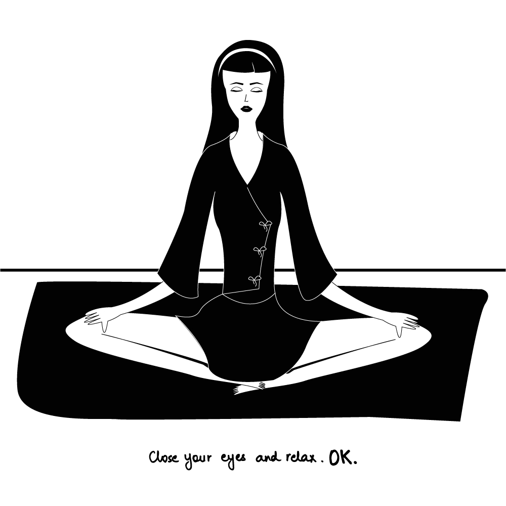 Drawing My Daily And Never Ending Anxieties In Black &#038; White