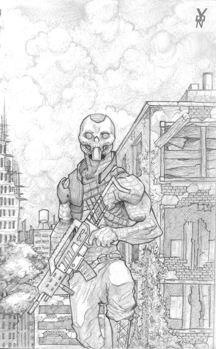 I Deal With My Anxiety And Depression By Channeling Them Into My Drawings