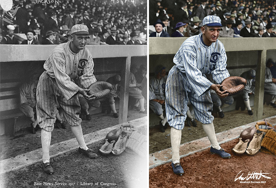 I Restored And Colorized Century-Old Photos From Major League Baseball I Restored And Colorized Century-Old Photos From Major League Baseball