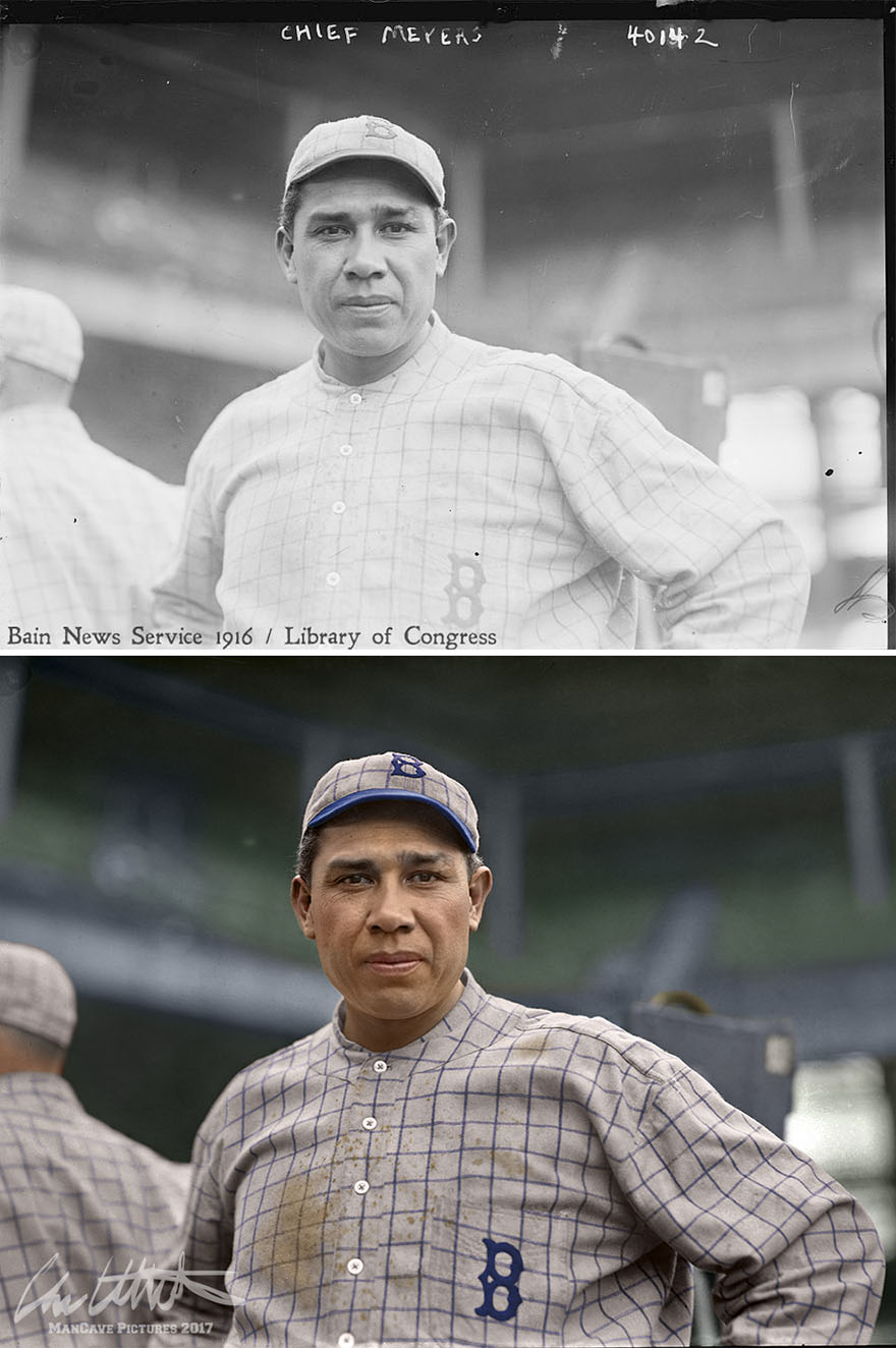 I Restored And Colorized Century-Old Photos From Major League Baseball I Restored And Colorized Century-Old Photos From Major League Baseball