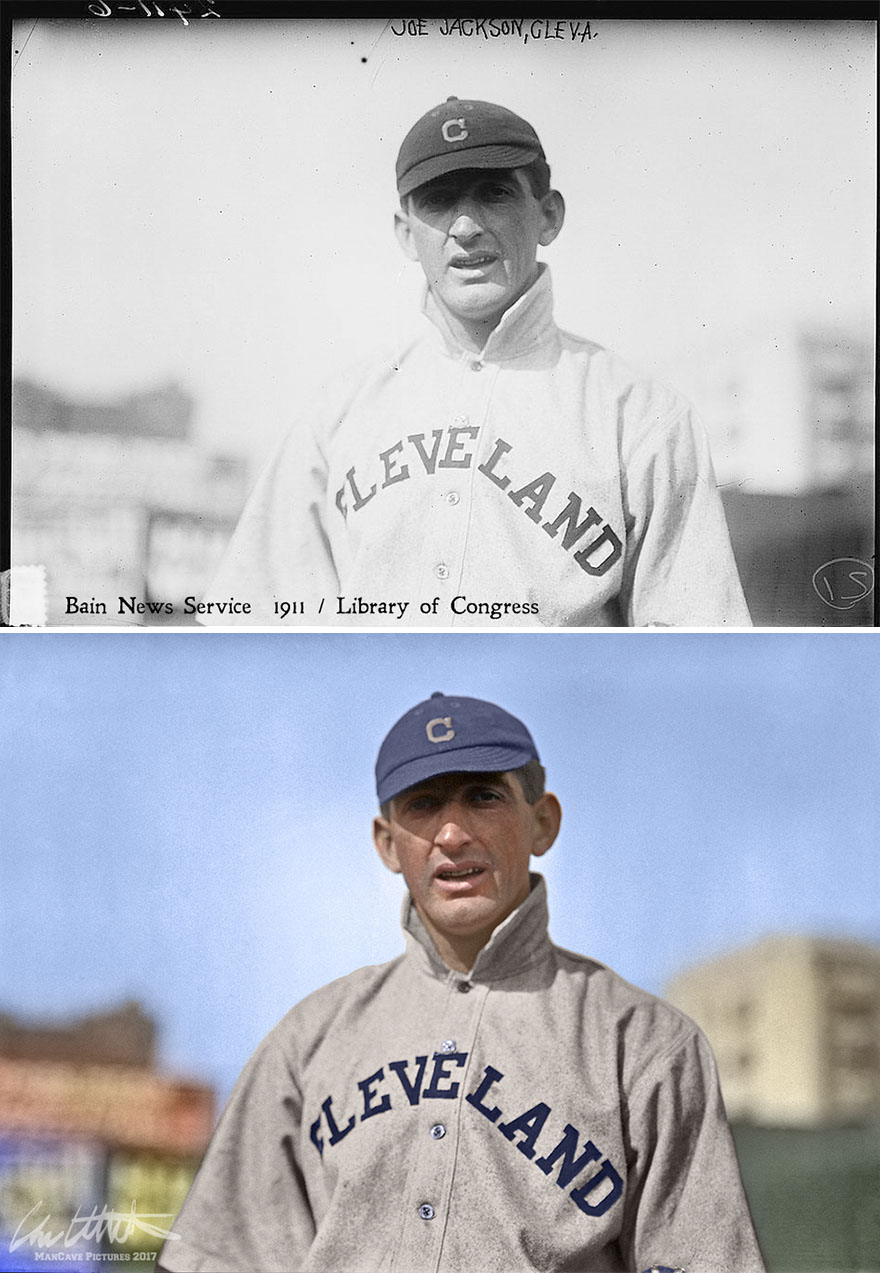 I Restored And Colorized Century-Old Photos From Major League Baseball I Restored And Colorized Century-Old Photos From Major League Baseball