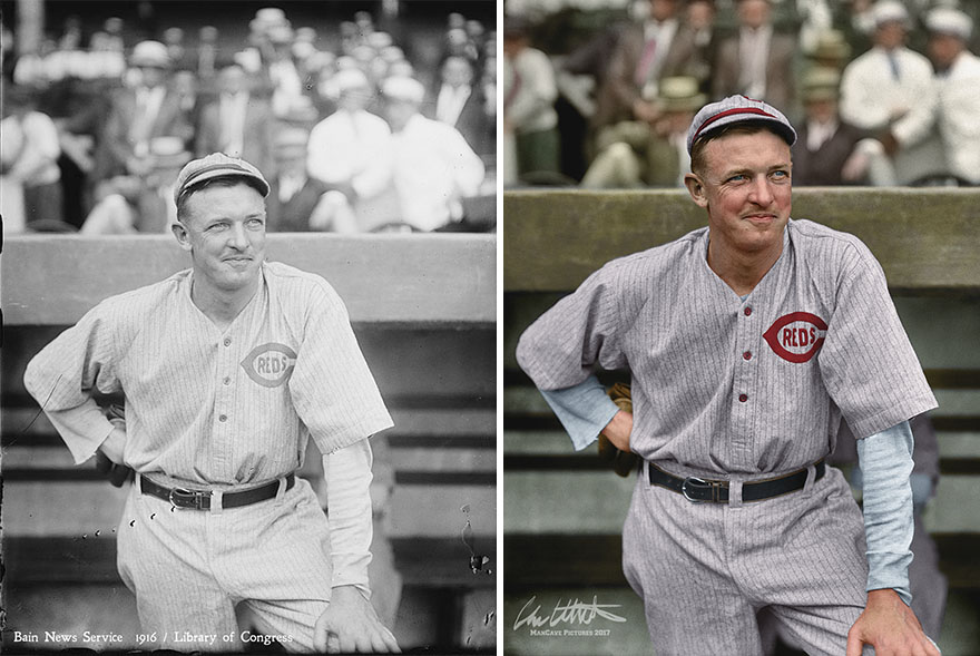 I Restored And Colorized Century-Old Photos From Major League Baseball I Restored And Colorized Century-Old Photos From Major League Baseball
