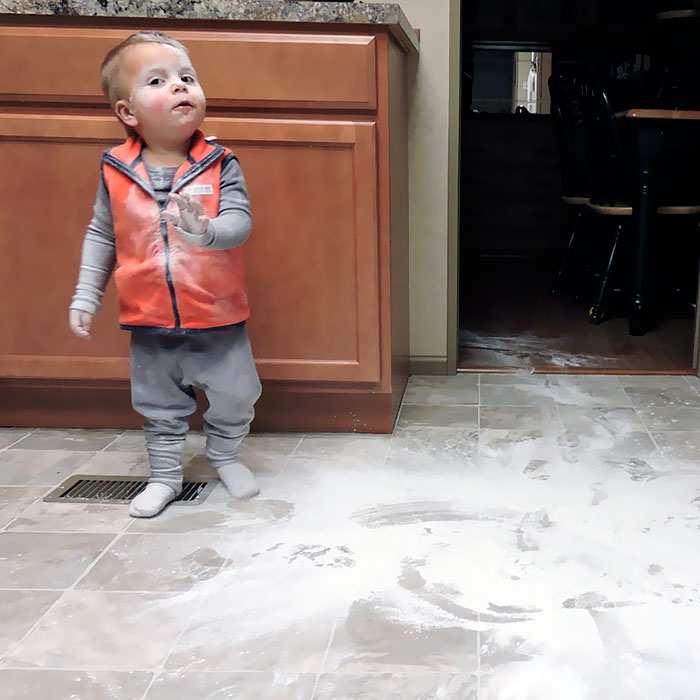 50 Hilarious Pics That Show What Happens When You Leave Your Kids Alone