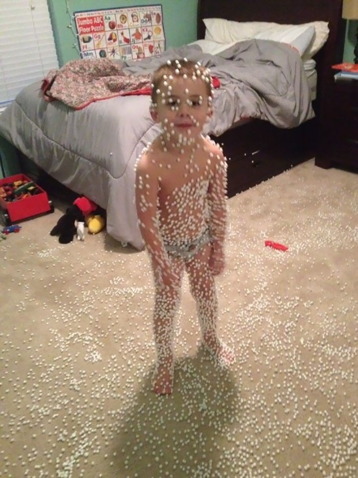 50 Hilarious Pics That Show What Happens When You Leave Your Kids Alone