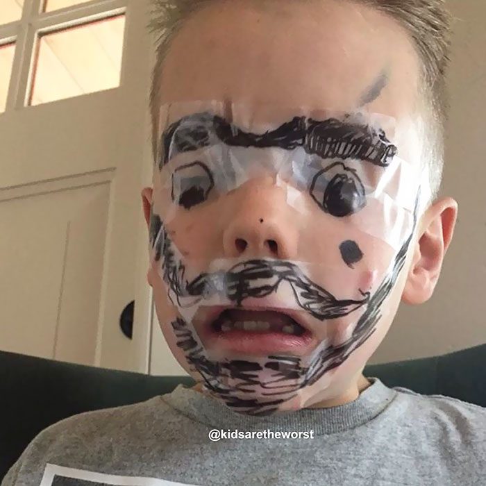 50 Hilarious Pics That Show What Happens When You Leave Your Kids Alone