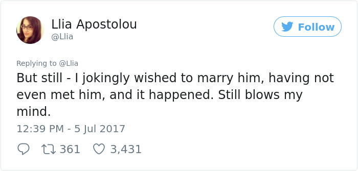 Woman Asks Twitter If There&#8217;s A Man Who Wants To Be Her Wedding Date, 3 Years Later&#8230;