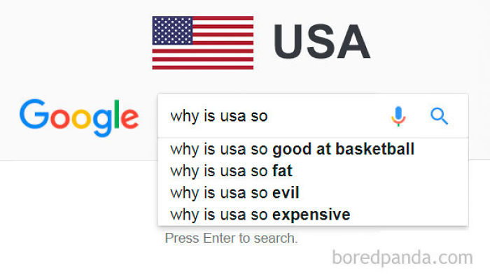 We Typed &#8220;Why Is [Country] So..?&#8221; In Google Search, And This Is How It Autocompleted For Each Country
