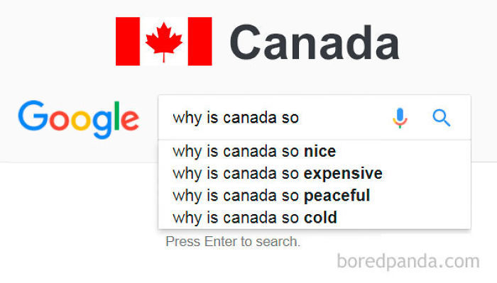 We Typed &#8220;Why Is [Country] So..?&#8221; In Google Search, And This Is How It Autocompleted For Each Country