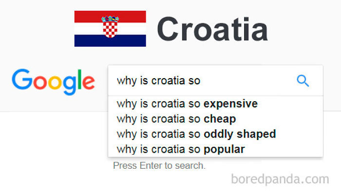 We Typed “Why Is [Country] So..?” In Google Search, And This Is How It Autocompleted For Each Country