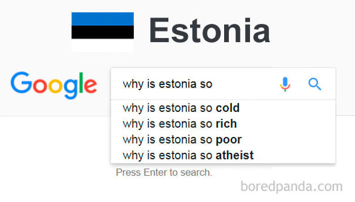 We Typed &#8220;Why Is [Country] So..?&#8221; In Google Search, And This Is How It Autocompleted For Each Country